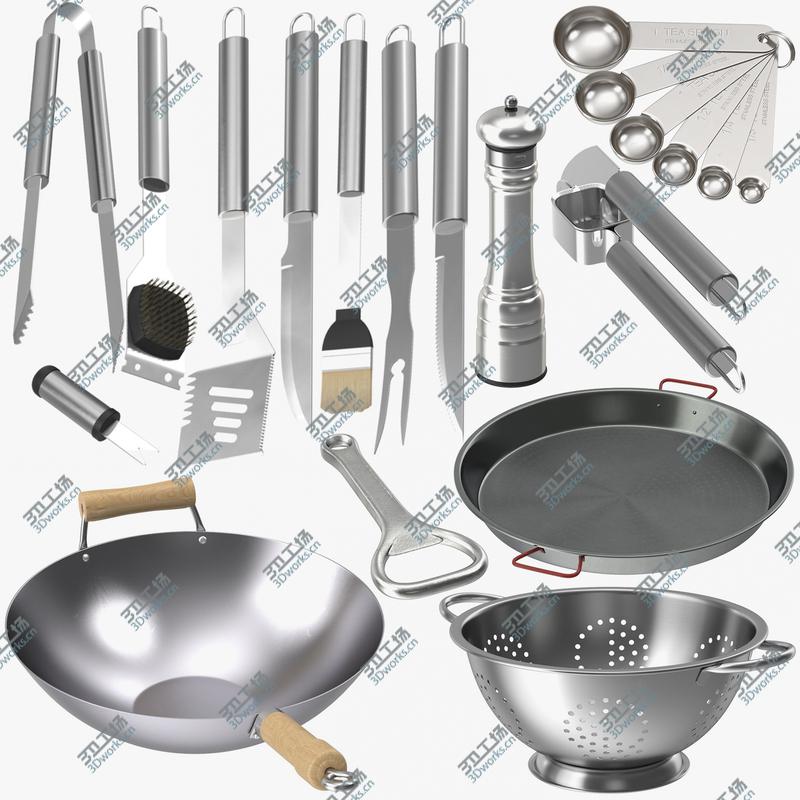 images/goods_img/2021040163/3D model Stainless and Carbon Steel Kitchenware/1.jpg